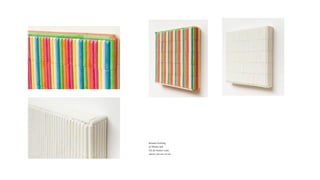 Renato Gosling
S/ Título, 201
Giz de lousa e cola
40cm x 40 cm x 6 cm
 