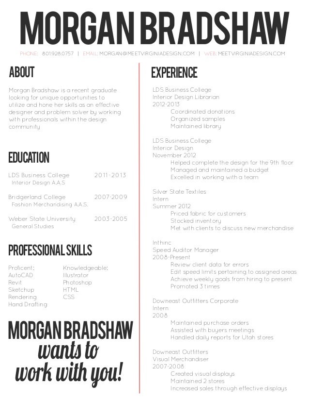 urban resume