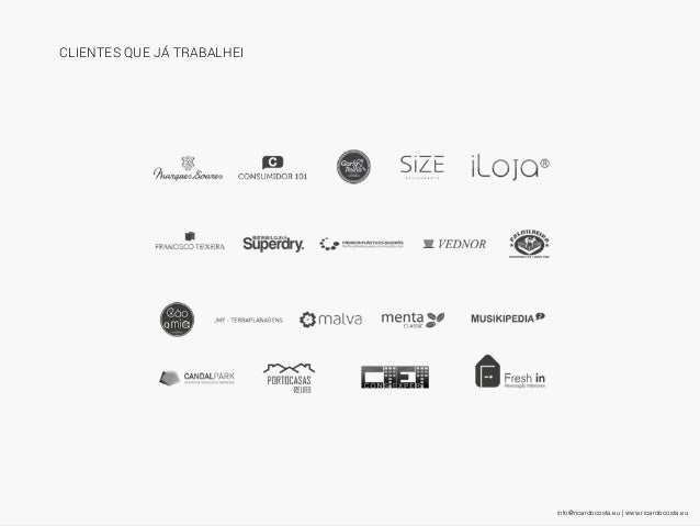 Design Portfolio - Ricardo Costa