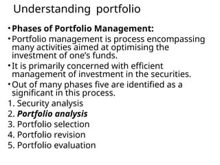 Portfolio Management Explained Portfolio Risk and Return lecture note.ppt