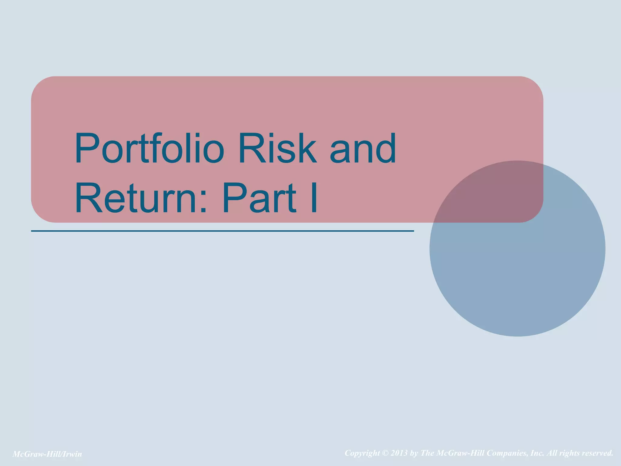 Portfolio Risk & Return Part 1.pptx