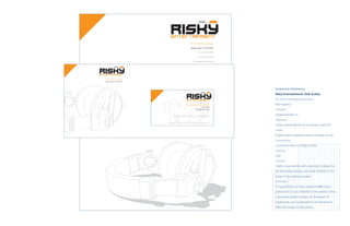 333 N. Pacific Avenue
                                                                           Santa Ana, CA 92703
                                                                                   (714) 791-1297
                                                                                    (714) 552-7709
                                                                               josersoto@aol.com




333 N. Pacific Avenue
 Santa Ana, CA 92703



                                                                                                     Corporate Stationary
                                                                                                     Risky Entertainment, Disk Jockey
                                                                                                     Art Director/Designer/Illustrator
                        Rock en Español | Cumbias | Trance | Hip Hop
                                                                       PROFESSIONAL DISK JOCKEY      Rene Saldana
                                                                                         Jose Soto
                                                                                Elizabeth Guzman     Software

                                                 Rock en Español | Cumbias | Trance | Hip Hop
                                                                                                     Adobe Illustrator CS
                                                                                                     Objective
                                         (714) 552-7709 | (714) 791-1297 | josersoto@aol.com
                                                                                                     Create a brand identity for an Orange County DJ.
                                                                                                     Target
                                                                                                     English/Spanish speaking adults in Orange County.
                                                                                                     Competition
                                                                                                     Local disk jockeys in Orange County.
                                                                                                     Strategy
                                                                                                     Style
                                                                                                     Concept
                                                                                                     Create a logo identity with a style that is relevant to
                                                                                                     the disk jockey industry. Use similar elements in the
                                                                                                     design of the stationary system.
                                                                                                     Execution
                                                                                                     The grid-based icon style created by Mike Cina, a
                                                                                                     professional DJ, was influential in the creation of two
                                                                                                     customized typeface designs. An illustration of
                                                                                                     headphones was incorporated to the stationary to
                                                                                                     reflect the image of a disc jockey.
 