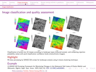 Portfolio in Cartography and Remote Sensing | PPT