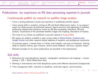 Portfolio in Cartography and Remote Sensing | PPT