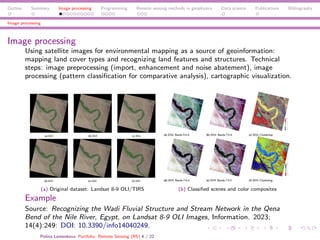Portfolio in Cartography and Remote Sensing | PDF