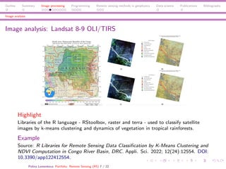 Portfolio in Cartography and Remote Sensing | PPT