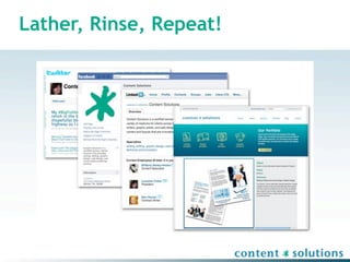 Lather, Rinse, Repeat!
 