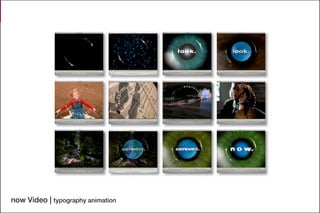 The Great
                   M idwestern steakCo.

now Video | typography animation
 