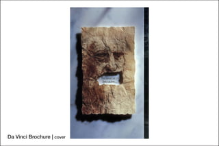 Da Vinci Brochure | cover
 
