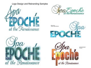 Logo Design and Rebranding Samples
 