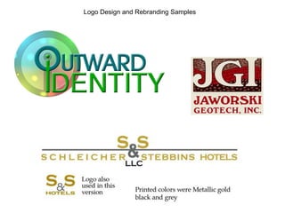 Logo Design and Rebranding Samples
 