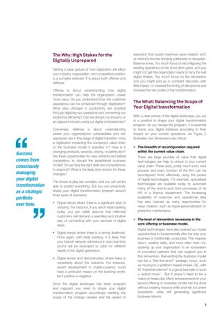 A Portfolio Strategy To Execute Digital Transformation | PDF