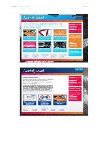 Studio T77 Ontwerp  Concept   Websites
 