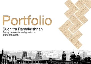 Portfolio Suchitra Ramakrishnan
