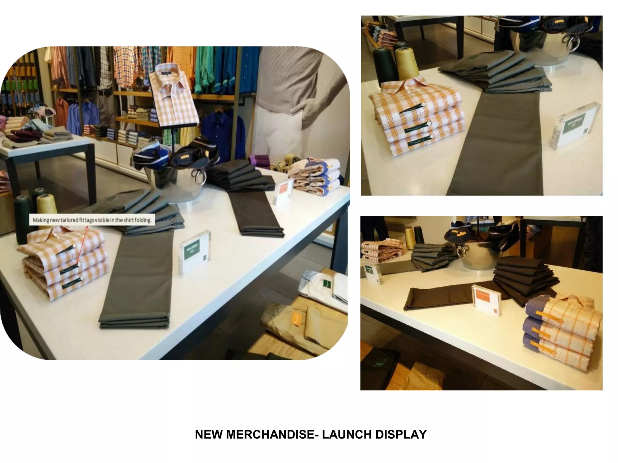 NEW MERCHANDISE- LAUNCH DISPLAY
 