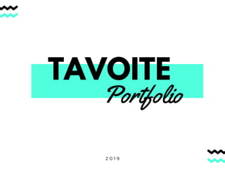 Portfolio
2 0 1 9
TAVOITE
 