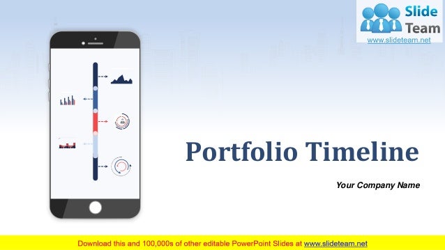 portfolio timeline powerpoint presentation slides timeline powerpoint presentation