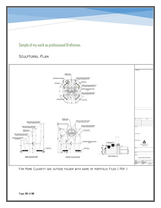 Professional Part Drafts Architectural Draftsman | PDF