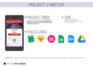PROJECT // MTA GoRide
SCREENER
PERSONAS
SYNTHESIS
USER INTERVIEWS
As a team, we decided it would be very beneficial to our next
steps if we crafted a screener survey, to ensure we are interviewing
the right candidates. With this, we hope to find the users educated
views on using public transportation, and find different pain points that
each user runs into throughout their journey.
From the screener responses, we carefully chose users that we would interview.
Here, we were looking for people with experience using public transportation. Finding users that have
had a lot of problems refilling cards, and keeping track of their physical card was crucial, because these
certain users have great suggestions for improvement.
After our interviews, we took all of our recorded information, and did multiple sorting exercises that helped
us prioritize our next steps into making a functional solution. These exercises included card sorting for use
of certain terms, Affinity Mapping which layed out our interview notes, and a feature prioirtization process
named MoSCoW (Must, Should, Could and Won’t)
My team and I were targeting a few different types of users. Some
users will be regular MTA Riders, and possibly in a rush to get to work,
so they need a quick solution. Others will be infrequent MTA Riders, and
may need a map to get around. Thus, we designed for both of those types
of users.
OVERVIEW | SCREENER INTERVIEWS PERSONAS SYNTHESIS | USER FLOWS SITEMAPS SKETCHES WIREFRAMES PROTOTYPE
“I wish I had an Apple Watch where
I could just tap it to pay”
“Most of the time I forget that I need to
renew, then I see insufficient fare and
have to go back to the kiosk and miss
2-3 trains”
 