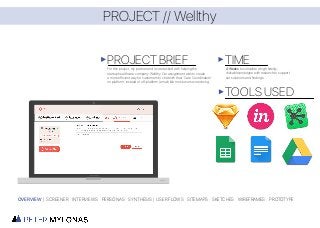 PROJECT // Wellthy
PROJECT BRIEF
TOOLS USED
TIME
For this project, my partner and I were tasked with helping the
startup healthcare company Wellthy. Our assignment was to create
a more efficient way for customers to chat with their ‘Care Coordinators’
on platform, instead of off-platform (email) like most users were doing.
4 Weeks to complete a high fidelity,
clickable prototype with research to support
our solutions and findings.
OVERVIEW | SCREENER INTERVIEWS PERSONAS SYNTHESIS | USER FLOWS SITEMAPS SKETCHES WIREFRAMES PROTOTYPE
 
