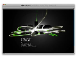MKO productions - Recherches et création, design et infographie.
 