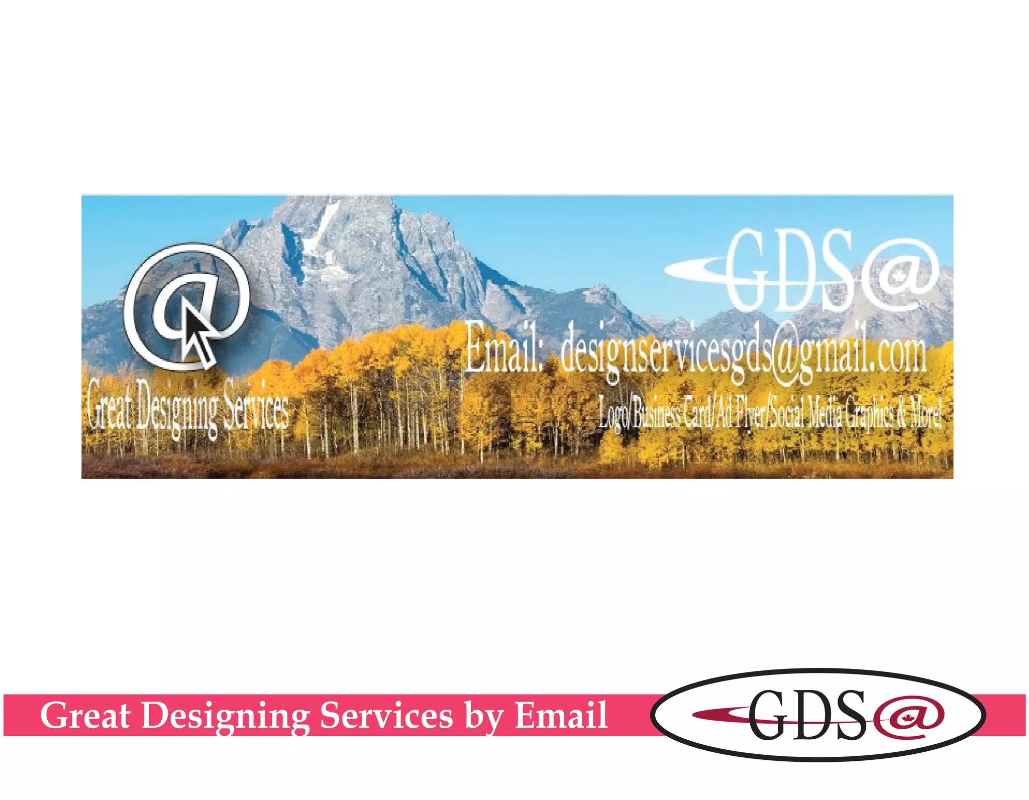 Great Designing Services by Email