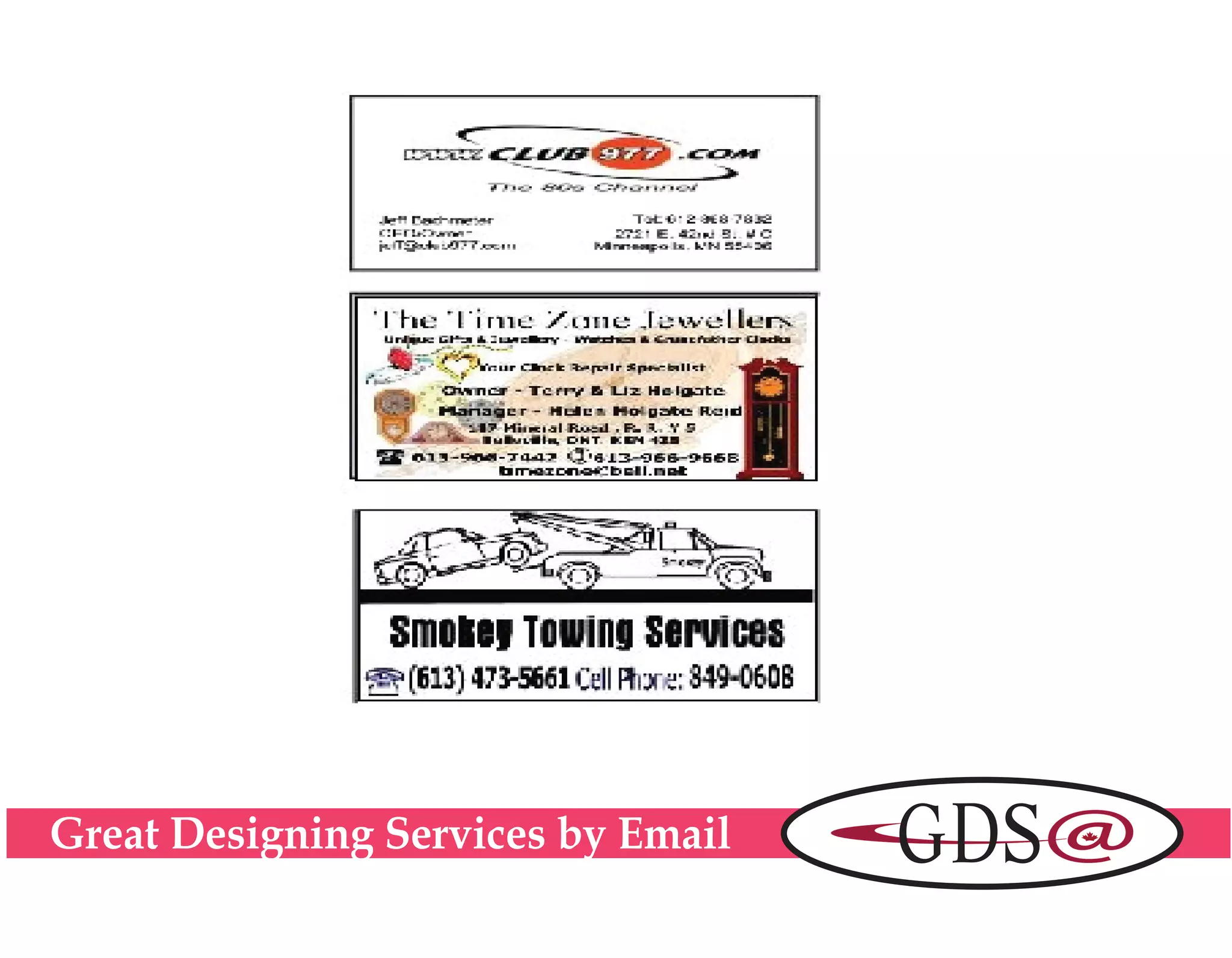Great Designing Services by Email