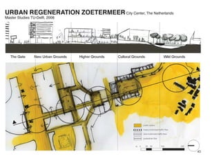 URBAN REGENERATION ZOETERMEER City Center, The Netherlands
Master Studies TU-Delft, 2008
 