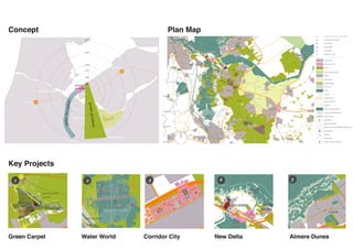 Concept                              Plan Map




Key Projects




Green Carpet   Water World   Corridor City      New Delta   Almere Dunes
 