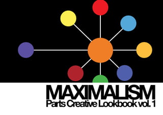 MAXIMALISM
Parts Creative Lookbook vol.1
 