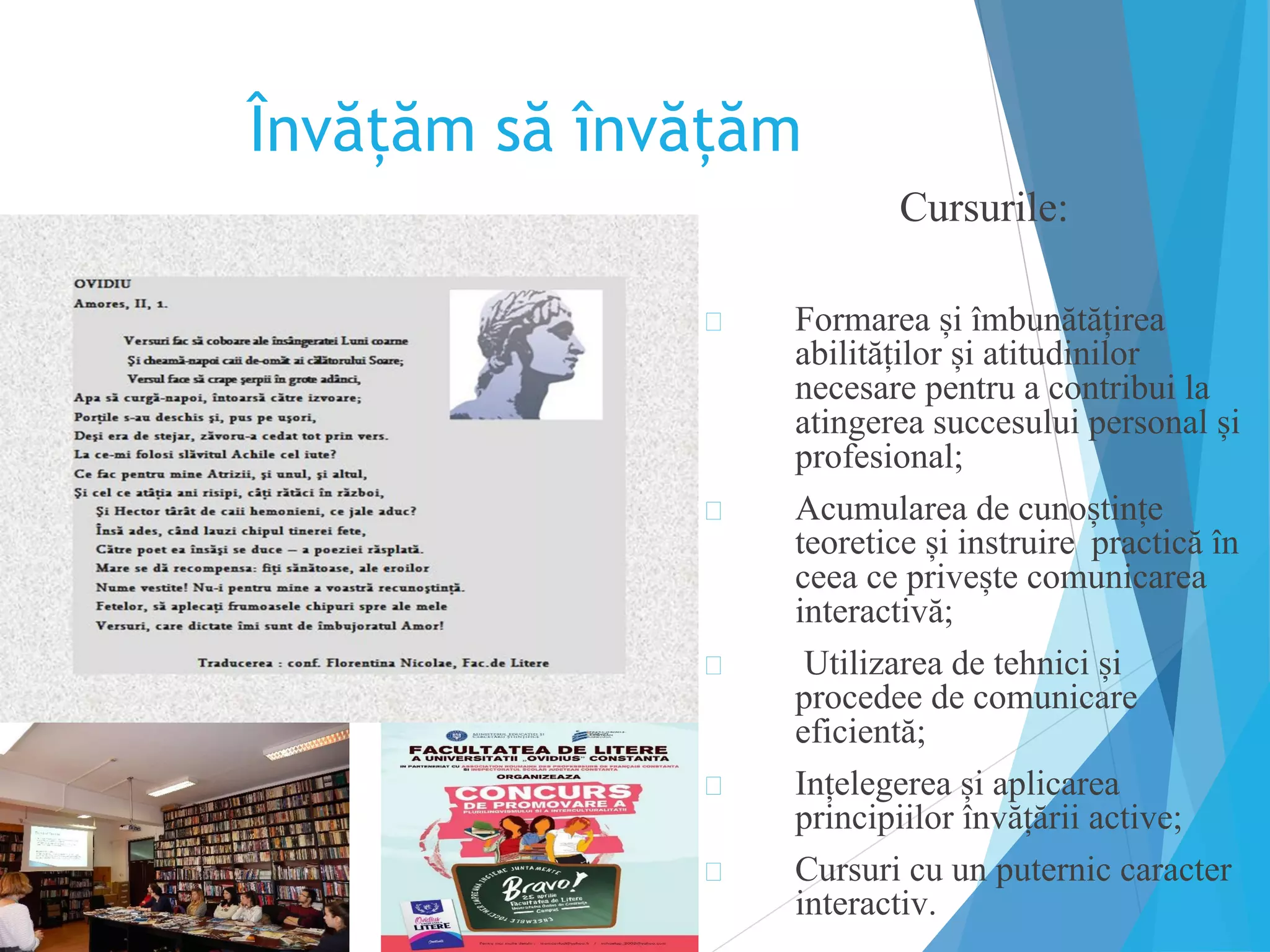 Facultatea Litere Univ Ovidius 2015 | PDF