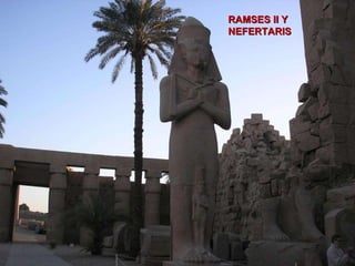 RAMSES II Y  NEFERTARIS 