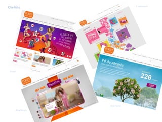 On-lineE-commercePortalAção SocialBlog Novela