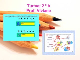 Turma: 2 º b
Prof: Viviane
 