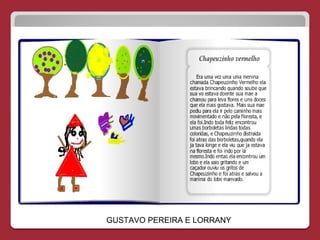 GUSTAVO PEREIRA E LORRANY
 