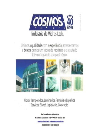 COSMOS INDUSTRIA DE VIDROS LTDA.