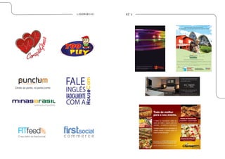 logomarcas

AD’s

MORAR BEM É UM PRIVILÉGIO.
NO MELHOR LUGAR DA PAMPULHA NEM SE FALA.

PRO

NTO
MOR PARA
AR

Único no estilo.

Único no conceito.

Venha viver os melhores momentos de sua vida
O Villaggio Pampulha é um empreendimento da Base Construções adequado a tudo o que você espera de um lugar para você viver os melhores
momentos de sua vida. Um condomínio de casas de luxo, pertinho da Igreja de São Francisco de Assis, obra de Niemeyer e Portinari, patrimônio
cultural da humanidade.
Casas de quatro quartos com jardim privativo, área de lazer completa com piscina, quadra, playground e espaço
gourmet. Perto de tudo o que você precisa para viver bem: hipermercado, colégios, lazer, ar puro, tranqüilidade e fácil acesso.

Venha morar no Villaggio Pampulha.
Zoológico

AV. Otacílio Negrão de Lima

nº 660

Rua Exp. Nilo Morais Pinheiro

Rua

Exp.

Nilo

CLUB
DA E

Mora
is Pinh
eiro

Rua
Francisco
Assis Lima

Parque
Guanabara

Mineirão

Anúncio Villaggio.indd 1

feed

O seu leitor de feed social.

Igreja
São Francisco

3441-6101

8788-5482 8746-1305

Empresa
Certifi-

3048-4455

27/11/2008 17:10:09

 