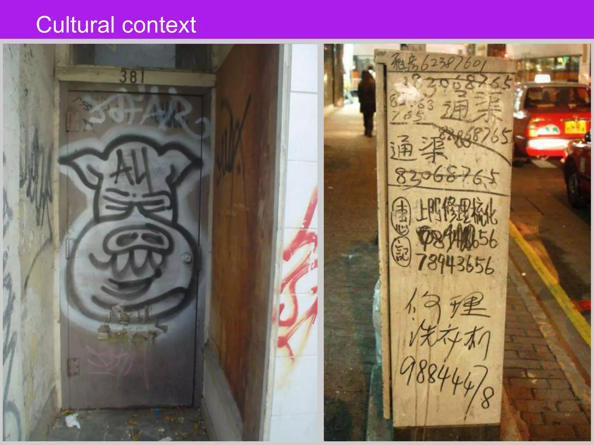Cultural context