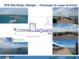 09/08/2018 28
CPA Sta Rosa, Olango – Passenger & cargo terminal
 