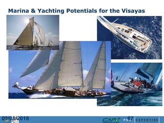 09/08/2018 62
Marina & Yachting Potentials for the Visayas
 
