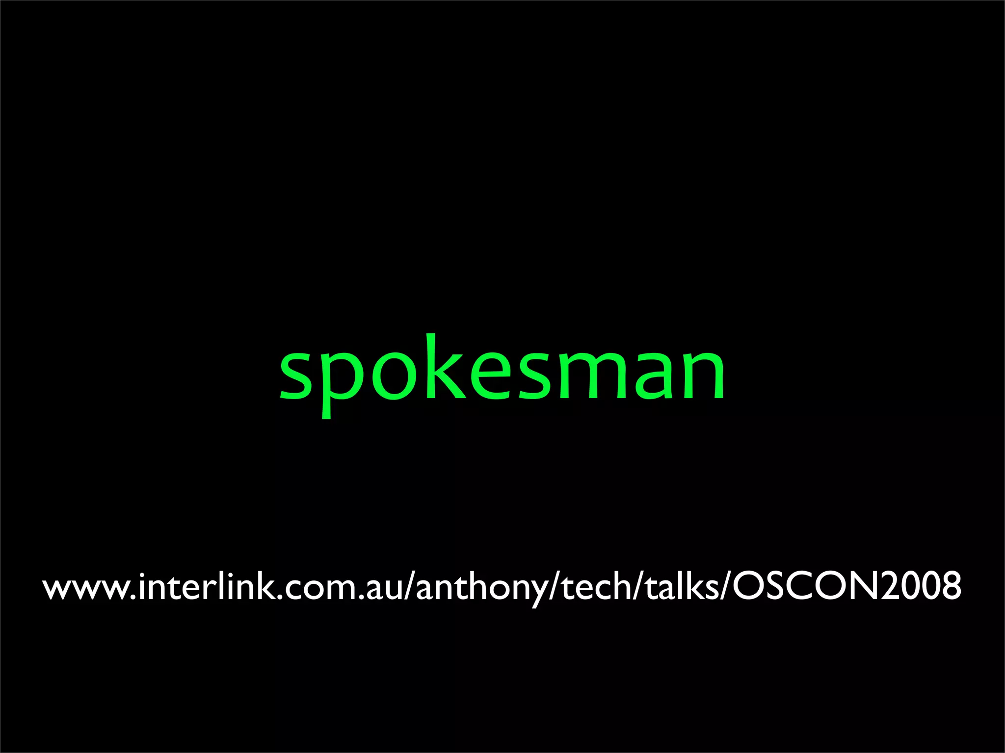 OSCON 2008: Porting to Python 3.0