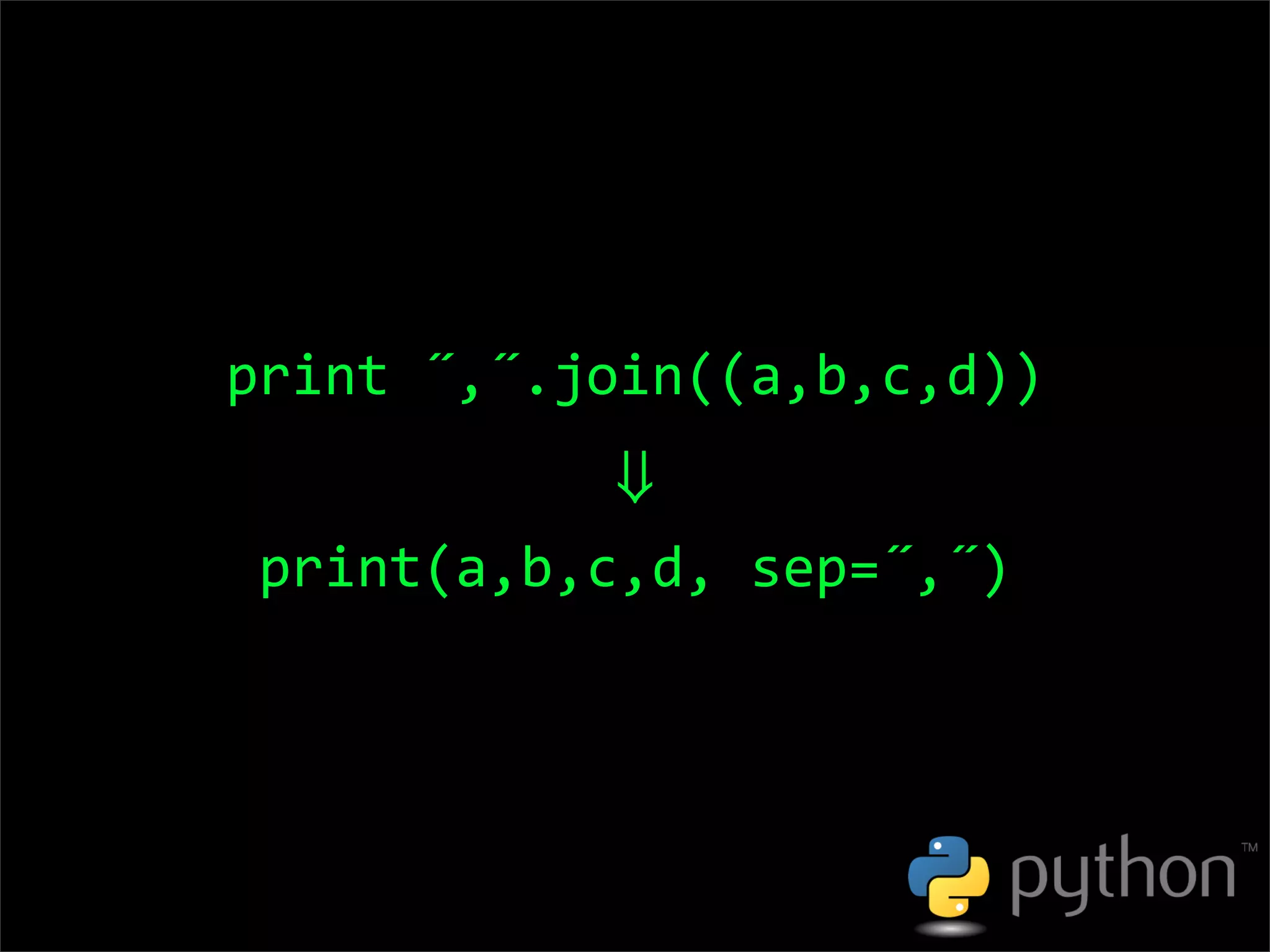 OSCON 2008: Porting to Python 3.0
