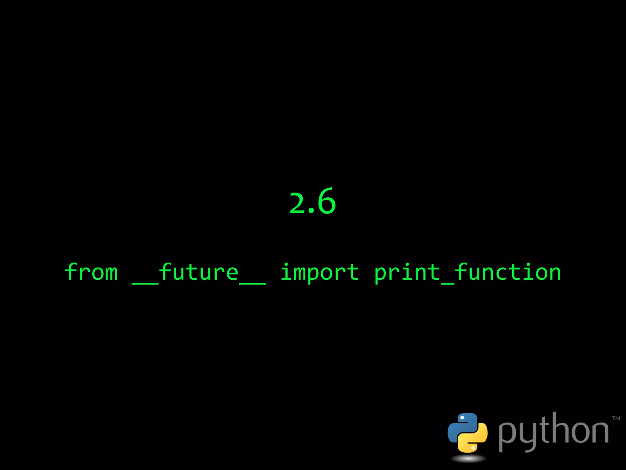OSCON 2008: Porting to Python 3.0