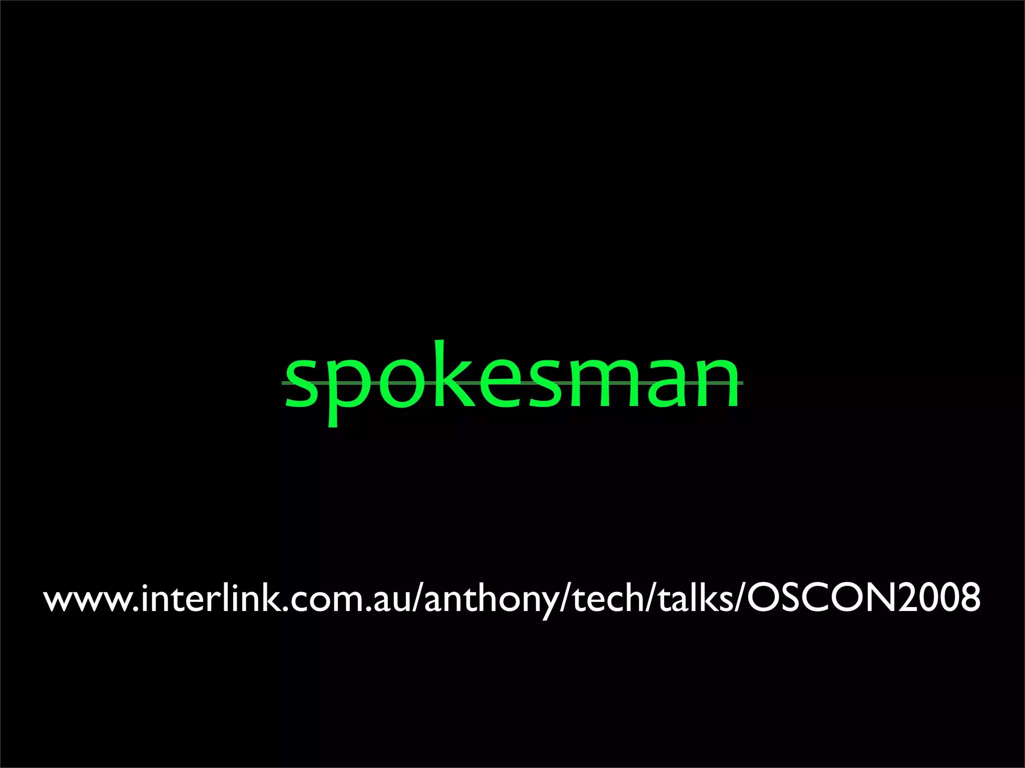 OSCON 2008: Porting to Python 3.0