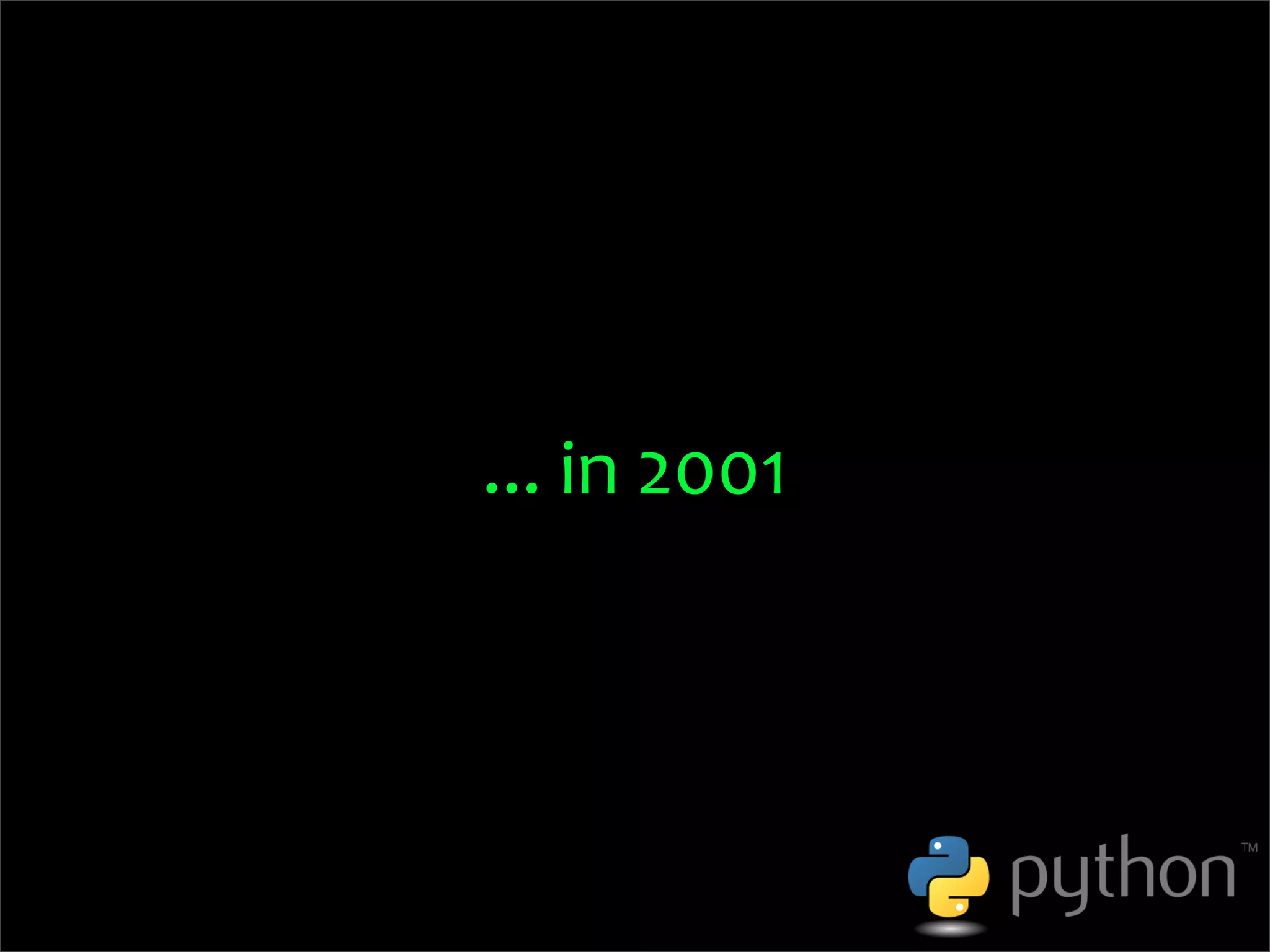 OSCON 2008: Porting to Python 3.0