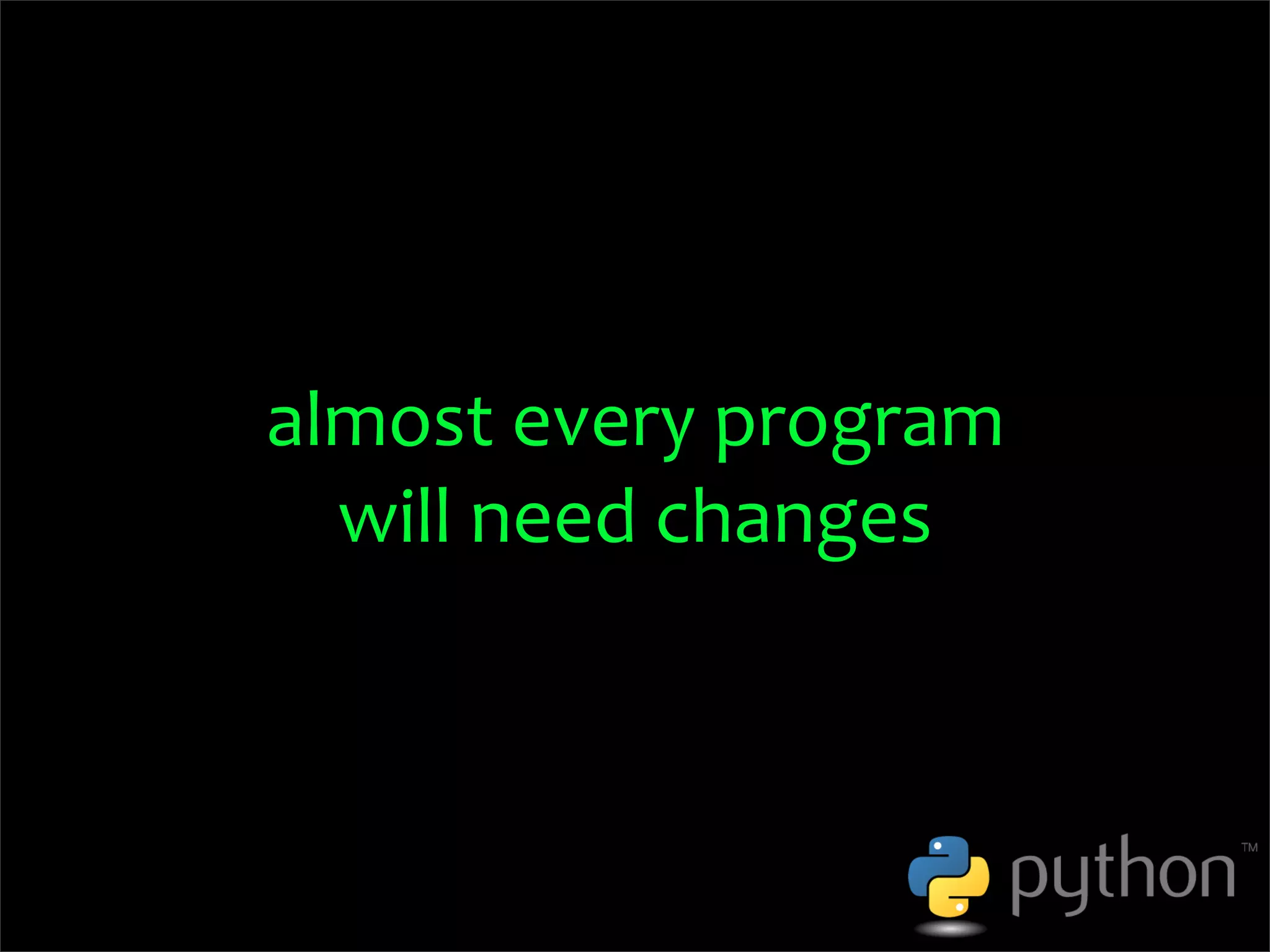 OSCON 2008: Porting to Python 3.0