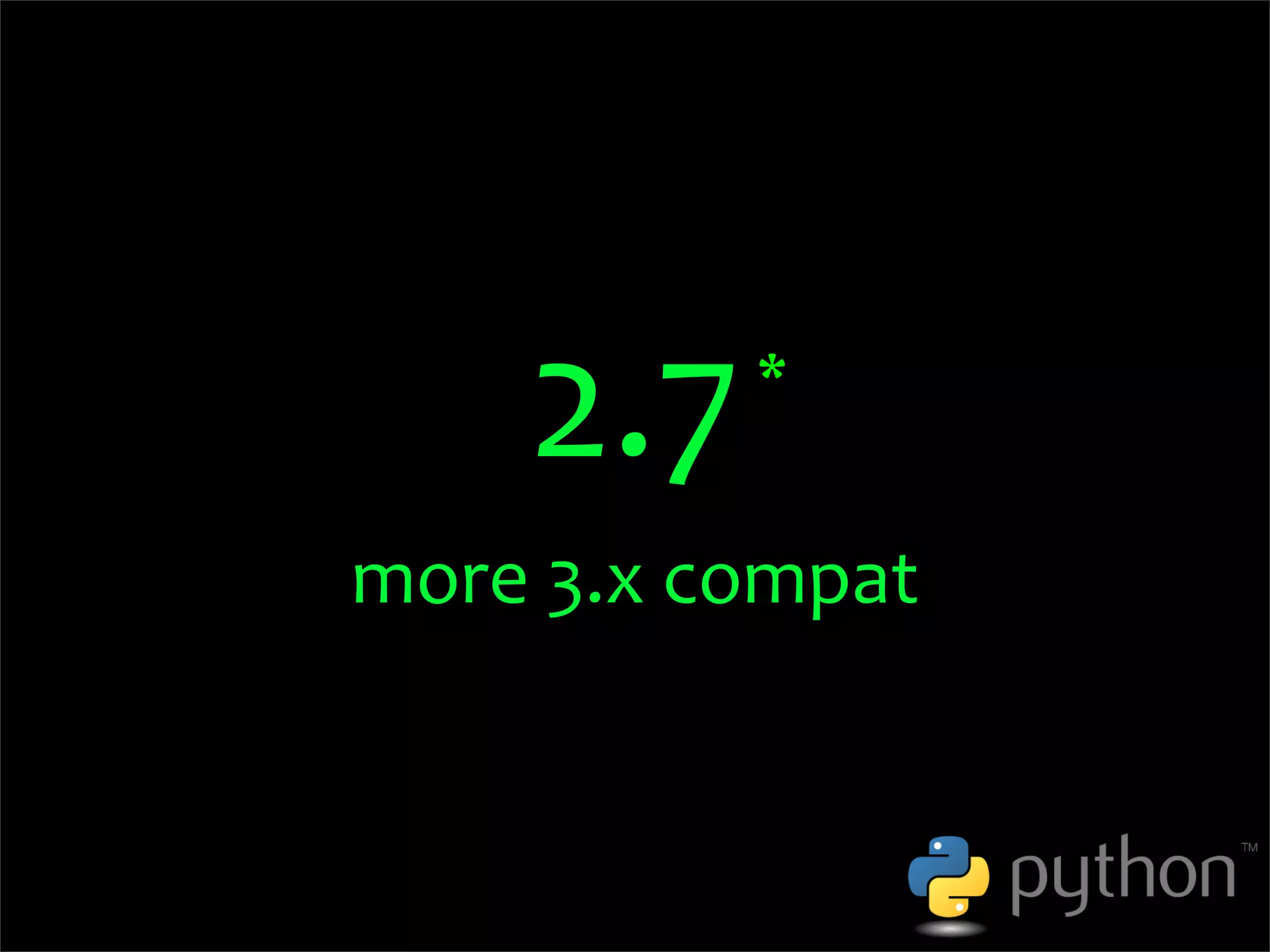 OSCON 2008: Porting to Python 3.0
