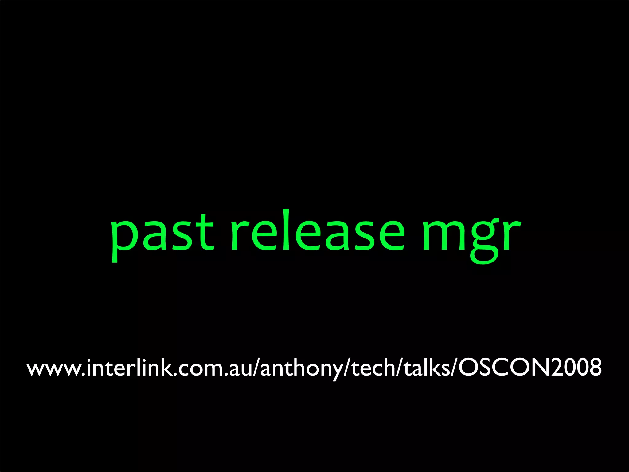OSCON 2008: Porting to Python 3.0