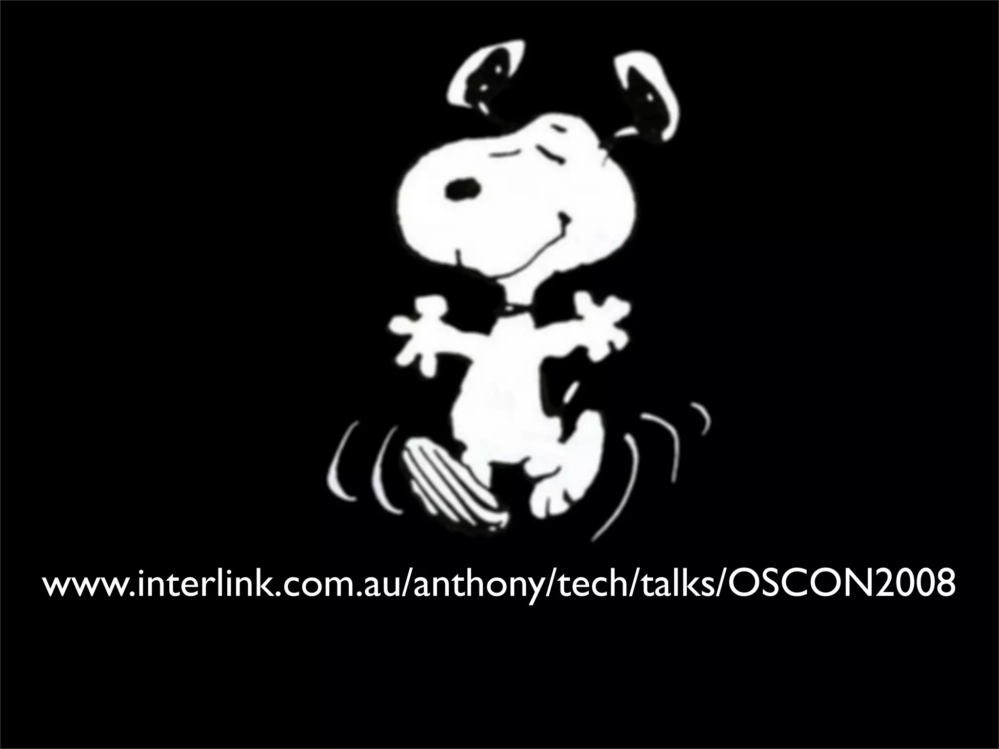 OSCON 2008: Porting to Python 3.0
