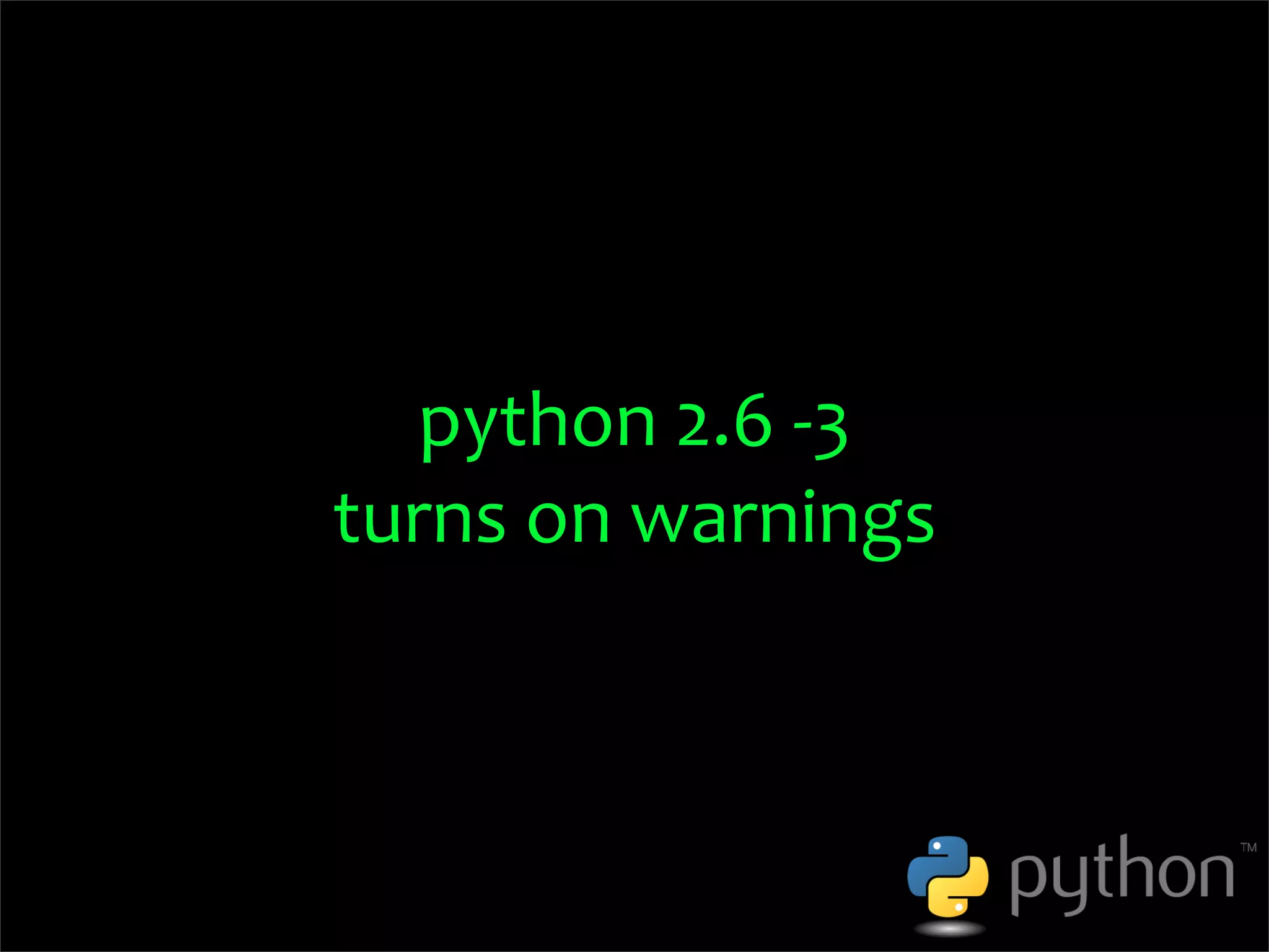 OSCON 2008: Porting to Python 3.0